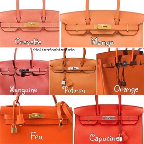 hermes orange color hex|hermes bag color chart.